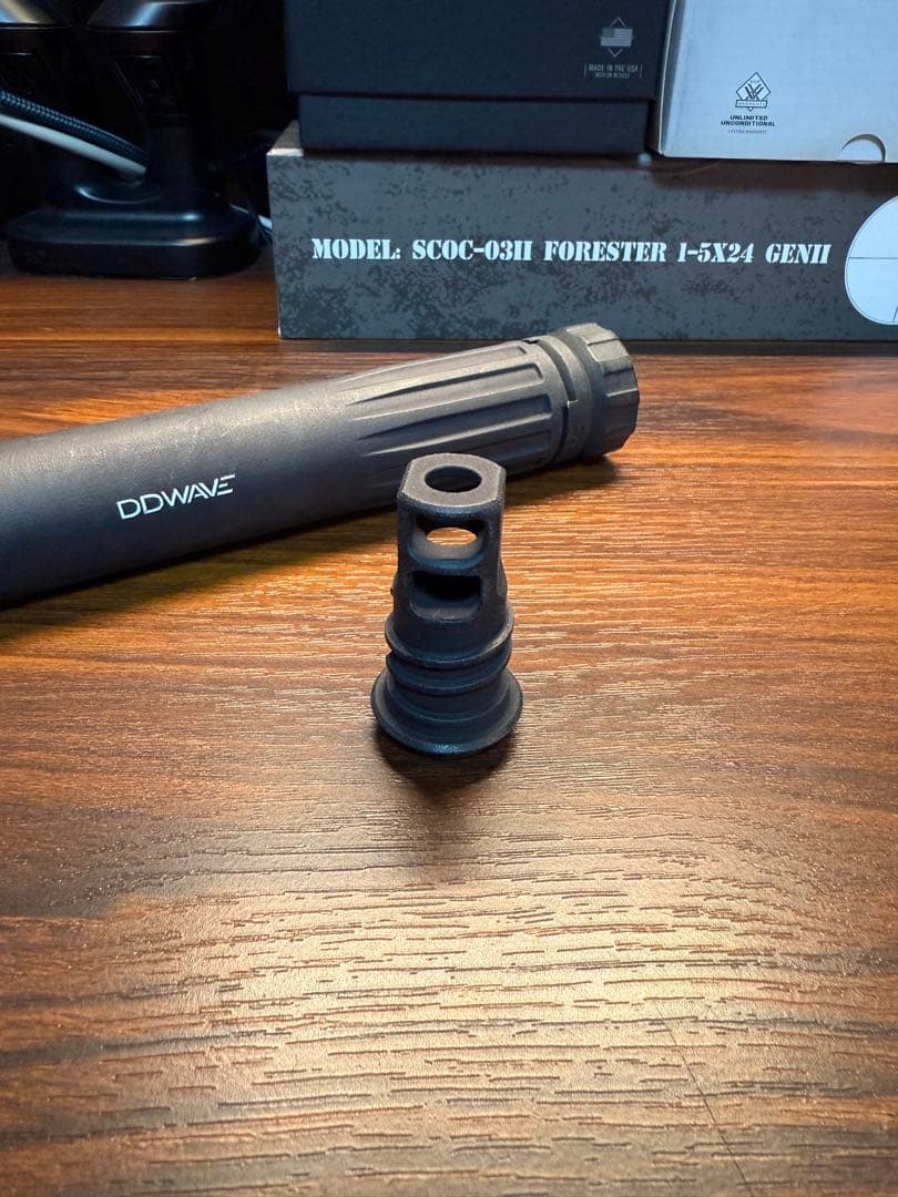 DDWAVE サイレンサー ブラック