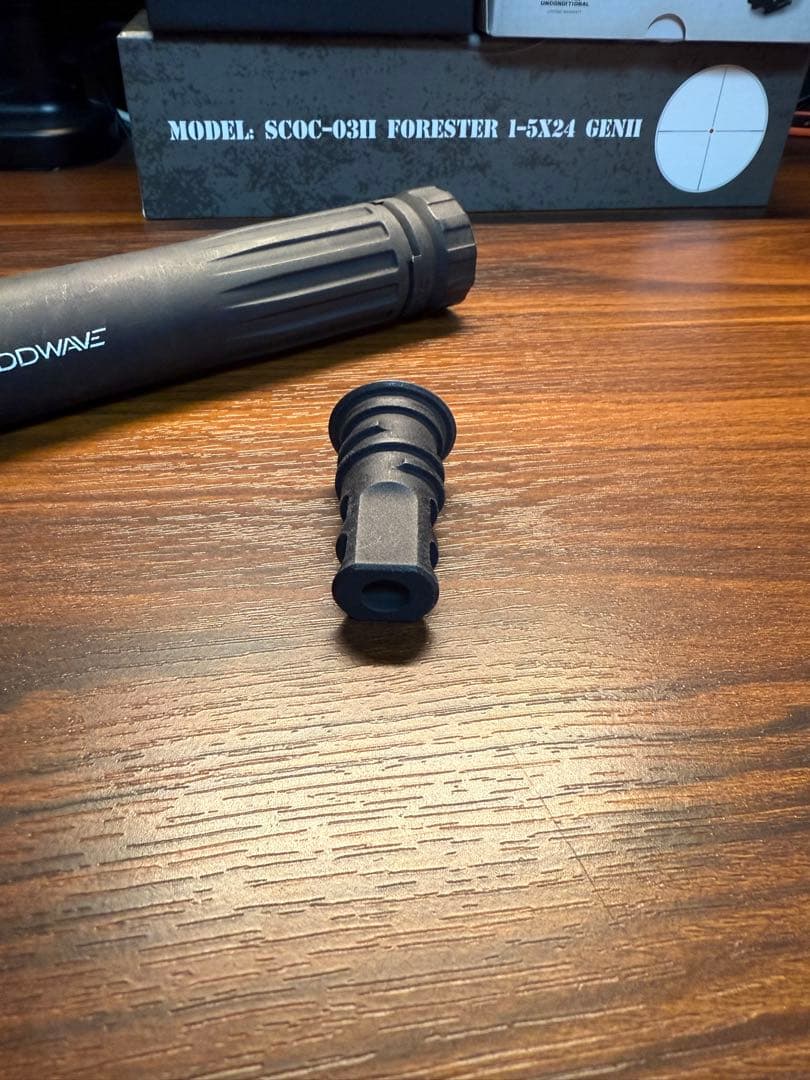 DDWAVE サイレンサー ブラック