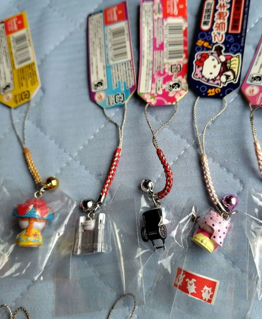 ご当地キティ 根付け ストラップ 25個セット