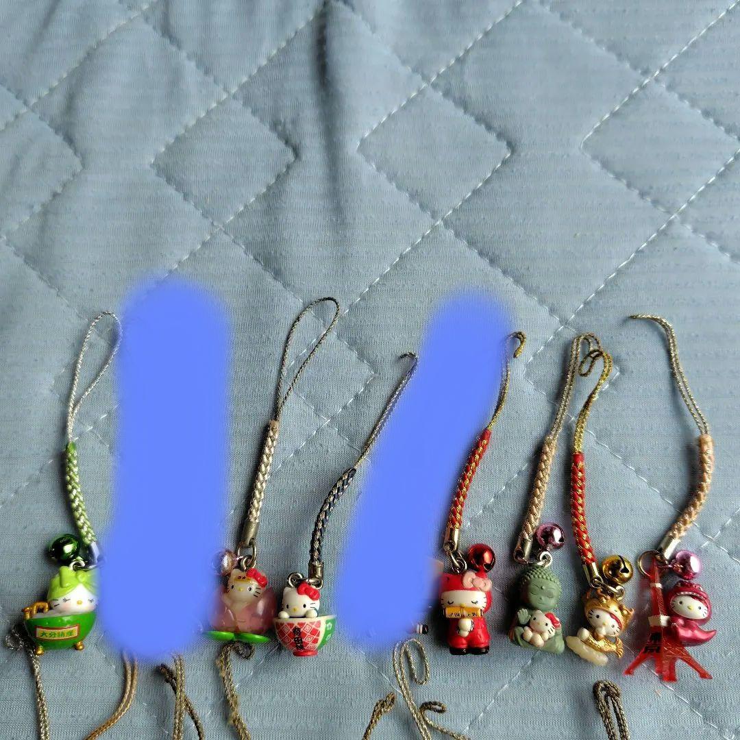 ご当地キティ 根付け ストラップ 25個セット
