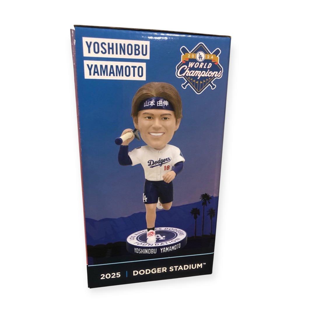 u*2様 激レア　山本由伸　ボブルヘッド　ドジャース　ファンイベント参加者のみ限