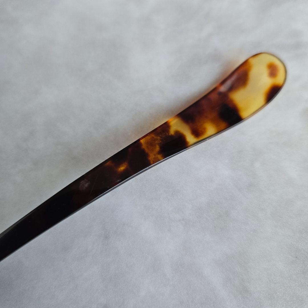 鼈甲　茶杓　かんざし　簪　茶道　表千家　裏千家　茶会　骨董　べっ甲　和装　着物
