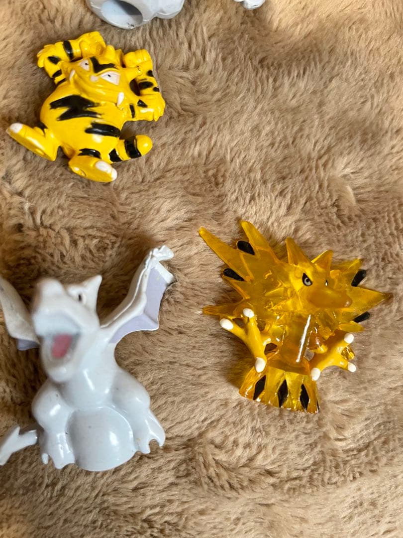 ポケモン フィギュア モンコレ　初期　平成　レトロ　 ミュウ　サンダー　ソフビ