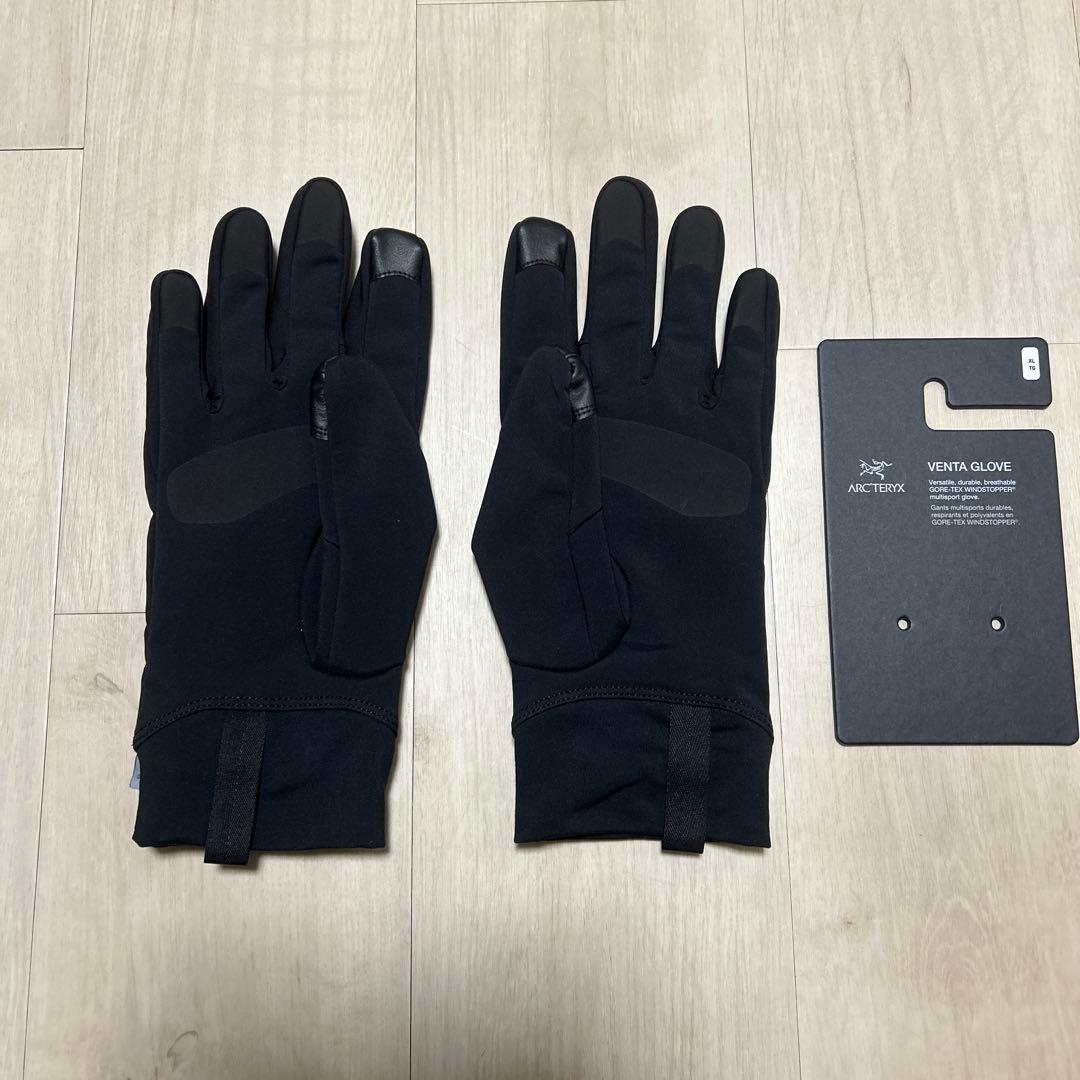 【最終】アークテリクス ベンタグローブ Venta Glove 黒 XLサイズ