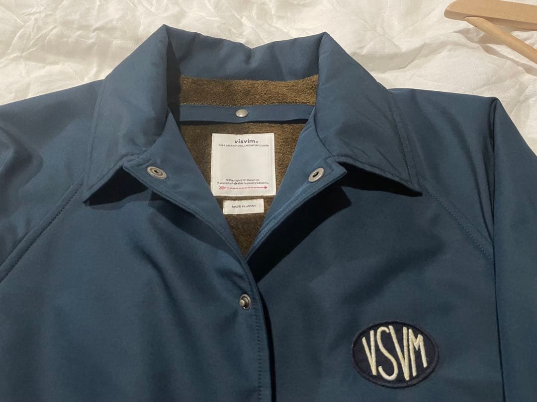 a*o様 新品試着のみVISVIMコーチジャケット ネイビー サイズ2 FIL購