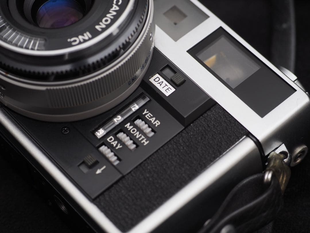 Canon Canodate E レンジファインダーカメラ