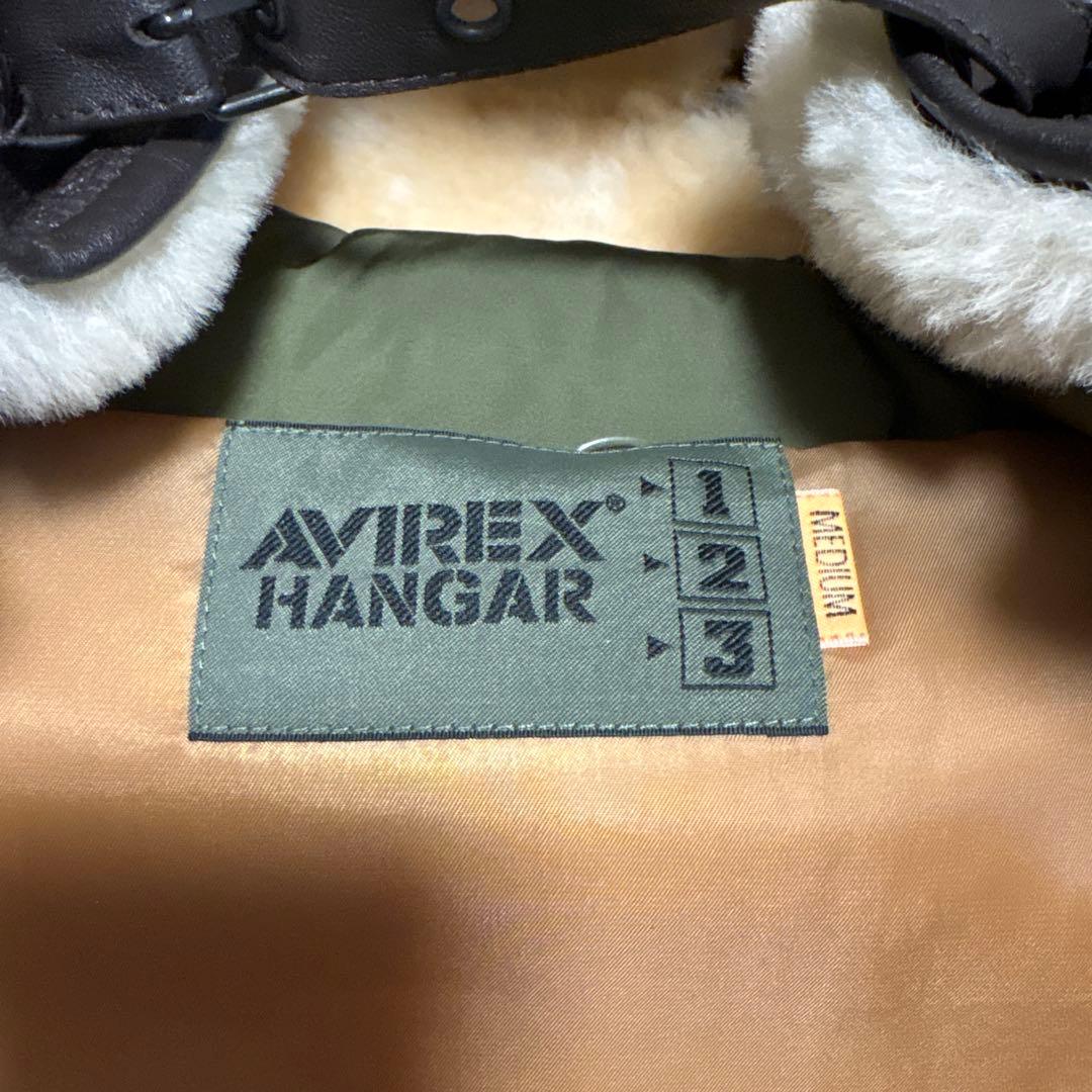 AVIREX ストームフーディダウンベスト　mサイズ