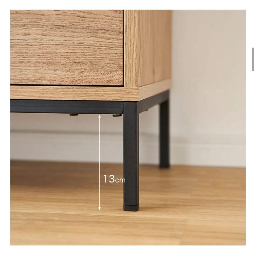 【美品】LOWYA ロウヤ [幅118] 収納棚 チェスト キャビネット