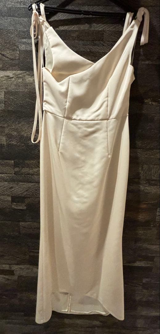 kaene サテンリボンドレス　36