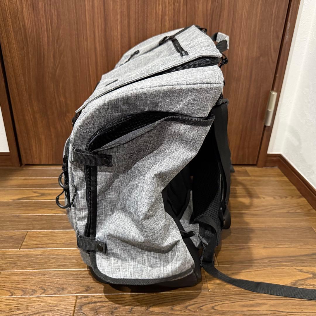 エアバギー 3ウェイバックパックキャリー [ワイドサイズ] クールグレー