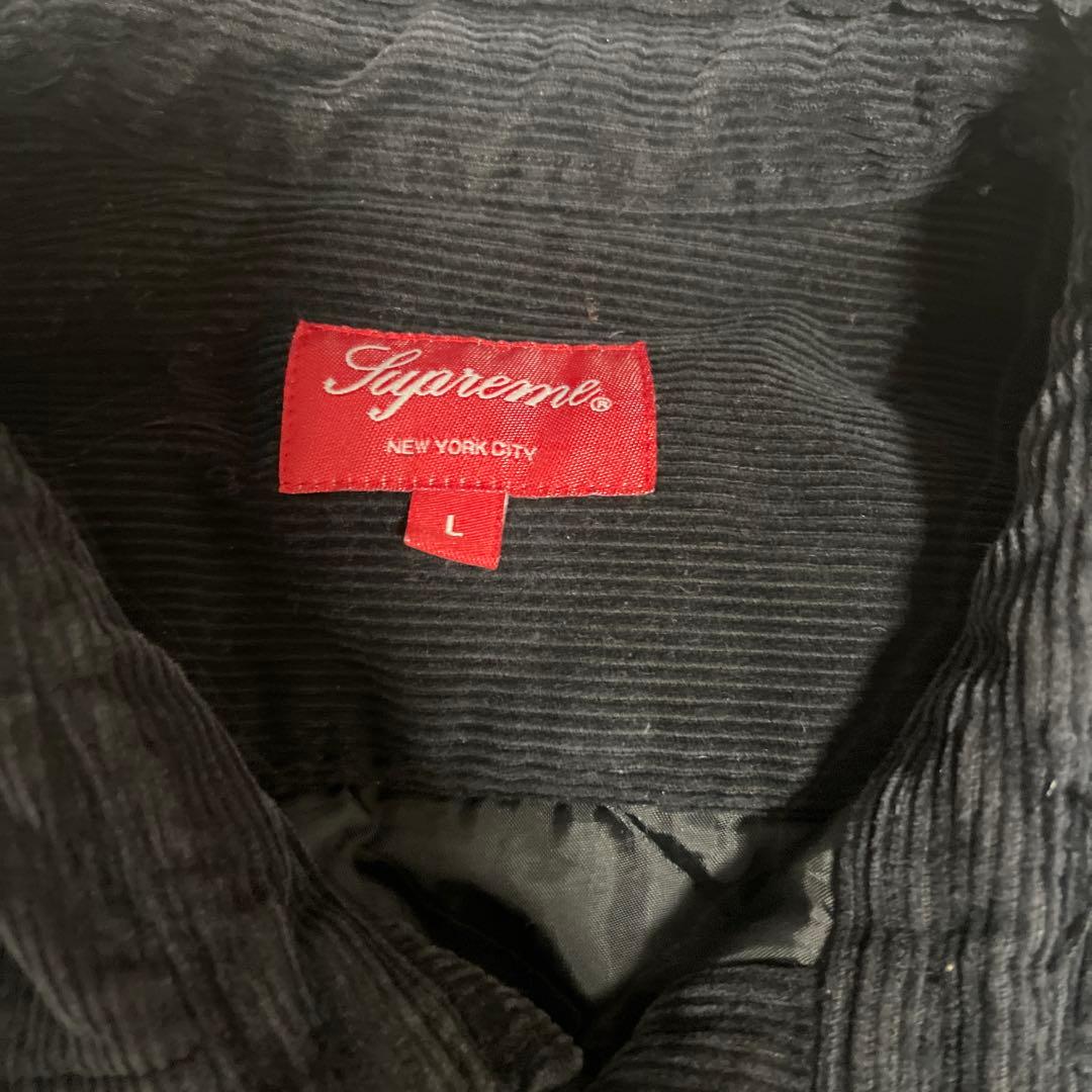 Supreme 22FW キルティング コーデュロイ アウター ジャケット L
