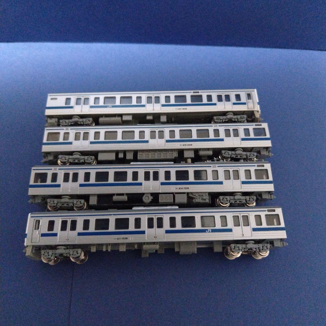 tomix 415系1500番台 常磐線 グレー床下 4両セット　Nゲージ