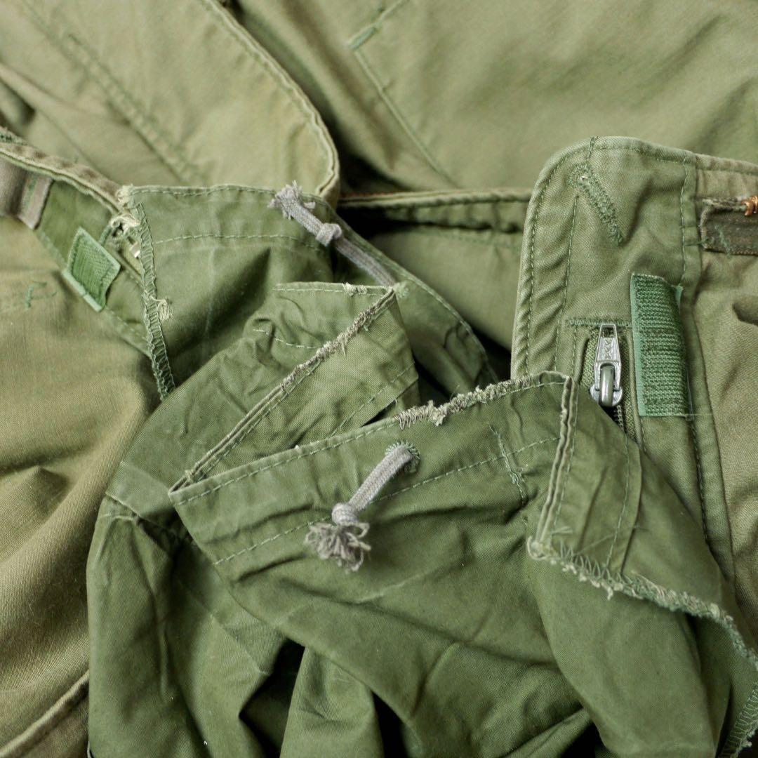 80sビンテージM-65ミリタリー米軍フィールド ジャケット3RD軍物M-R古着