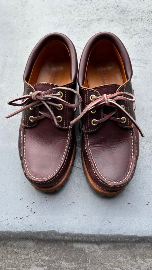 Timberland 3eye バーガンディー