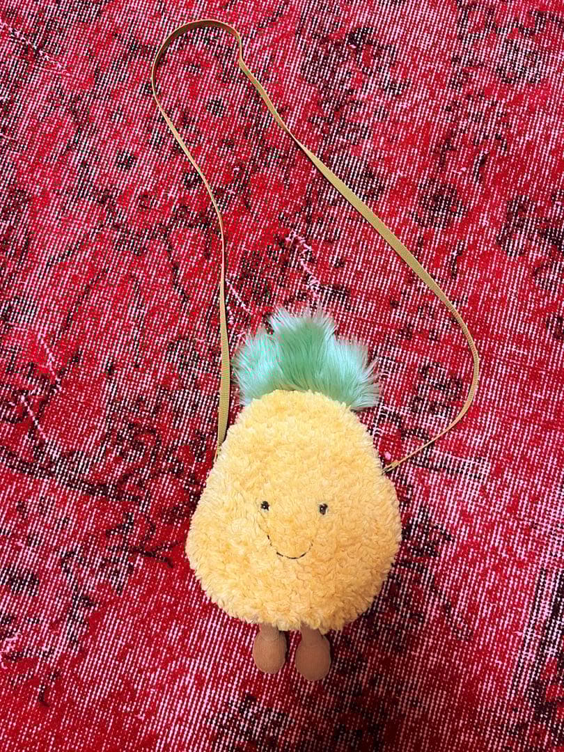 ジェリーキャット　パイナップル　ぬいぐるみ　ショルダーバッグ　JERRY CAT