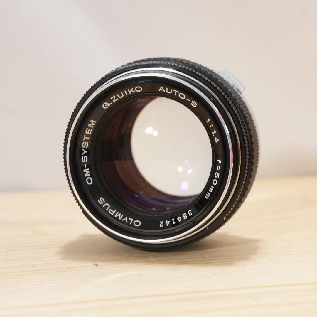 【動作確認済/説明書付】OLYMPUS OM-1 変圧アダプタ付き