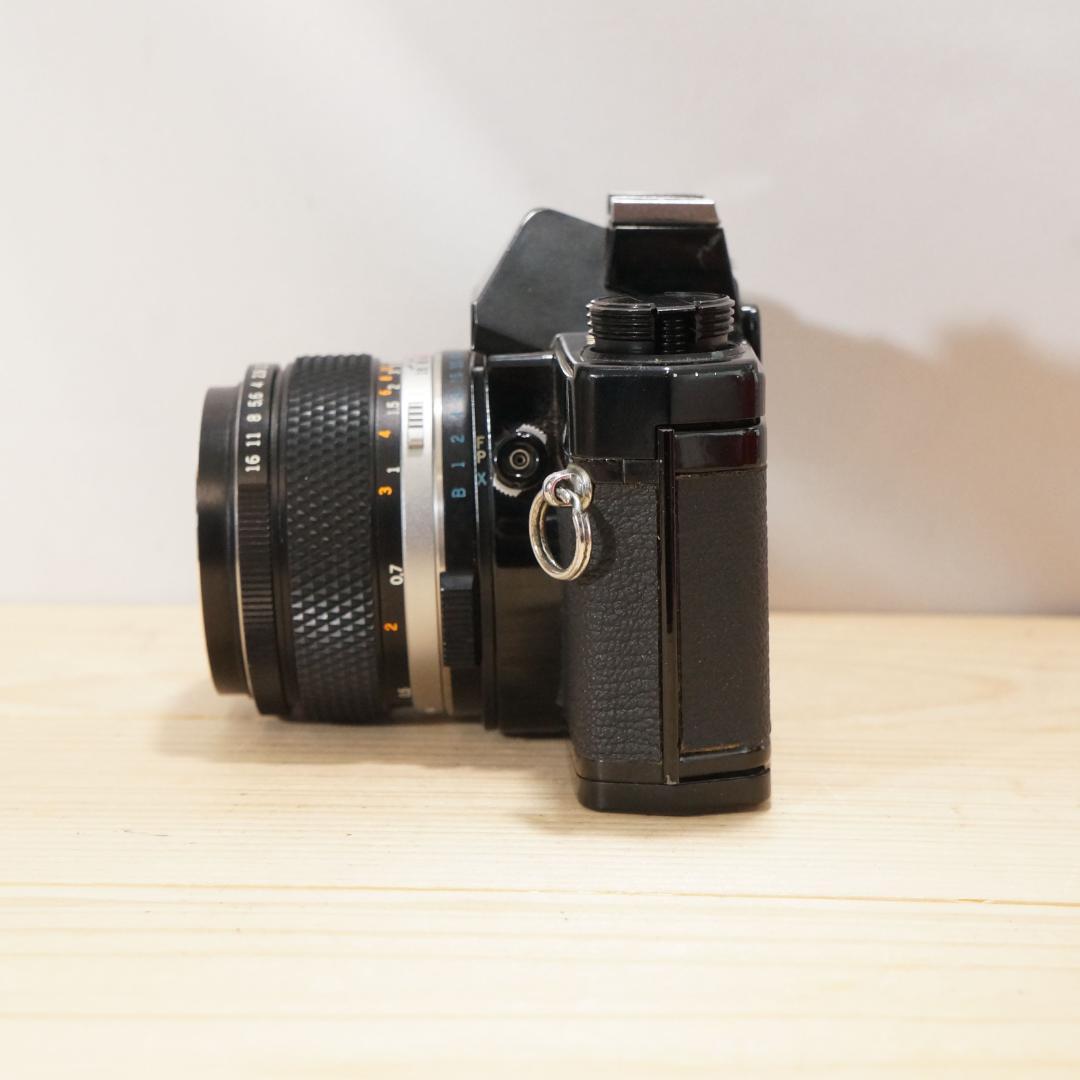 【動作確認済/説明書付】OLYMPUS OM-1 変圧アダプタ付き