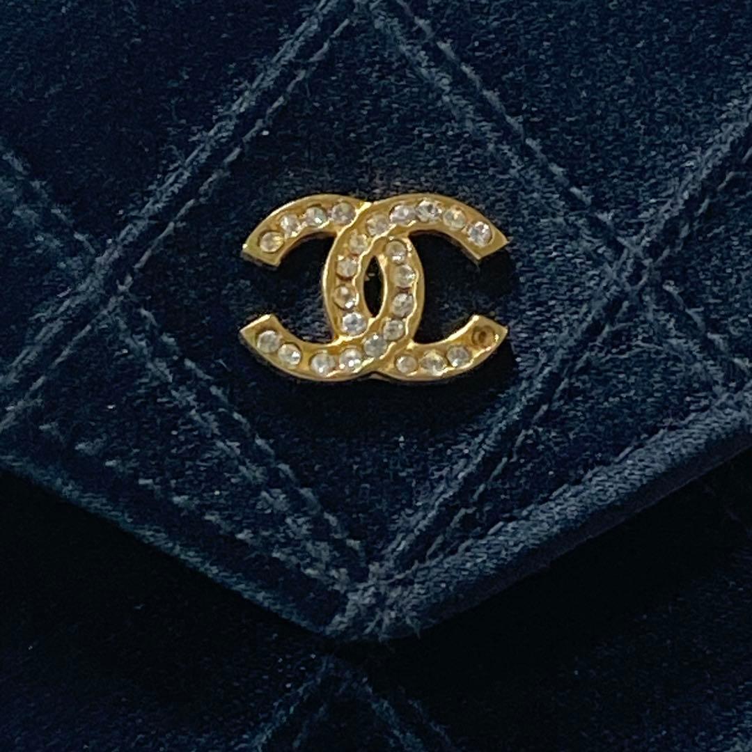 CHANEL シャネル ココマーク マトラッセ ビコローレ サテン ケース