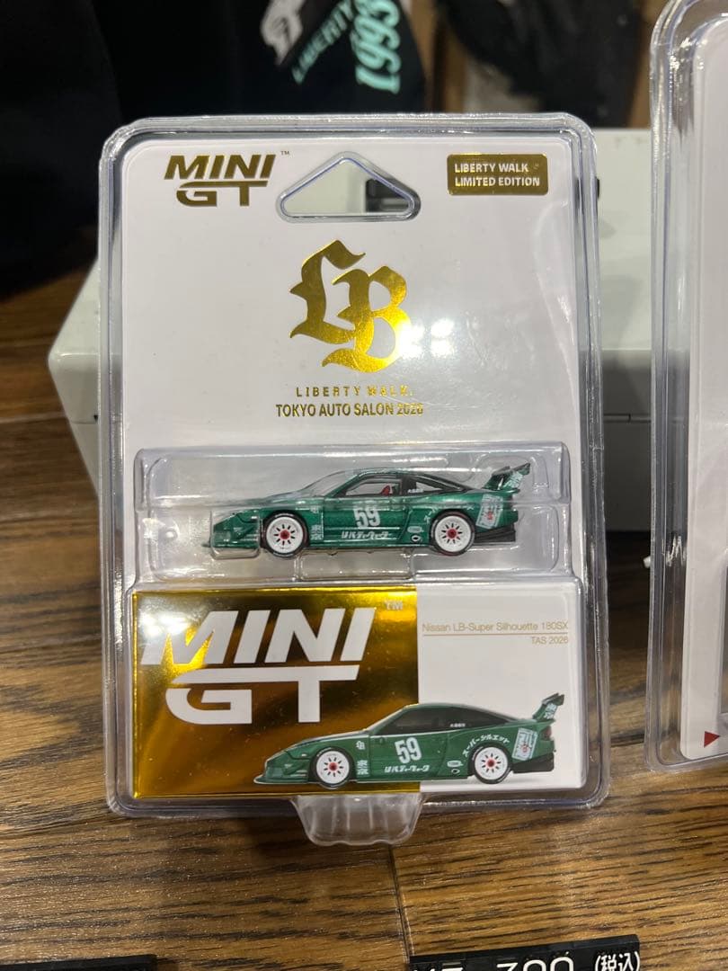 MINI GT 日産 180sx LBWK 東京オートサロン 限定