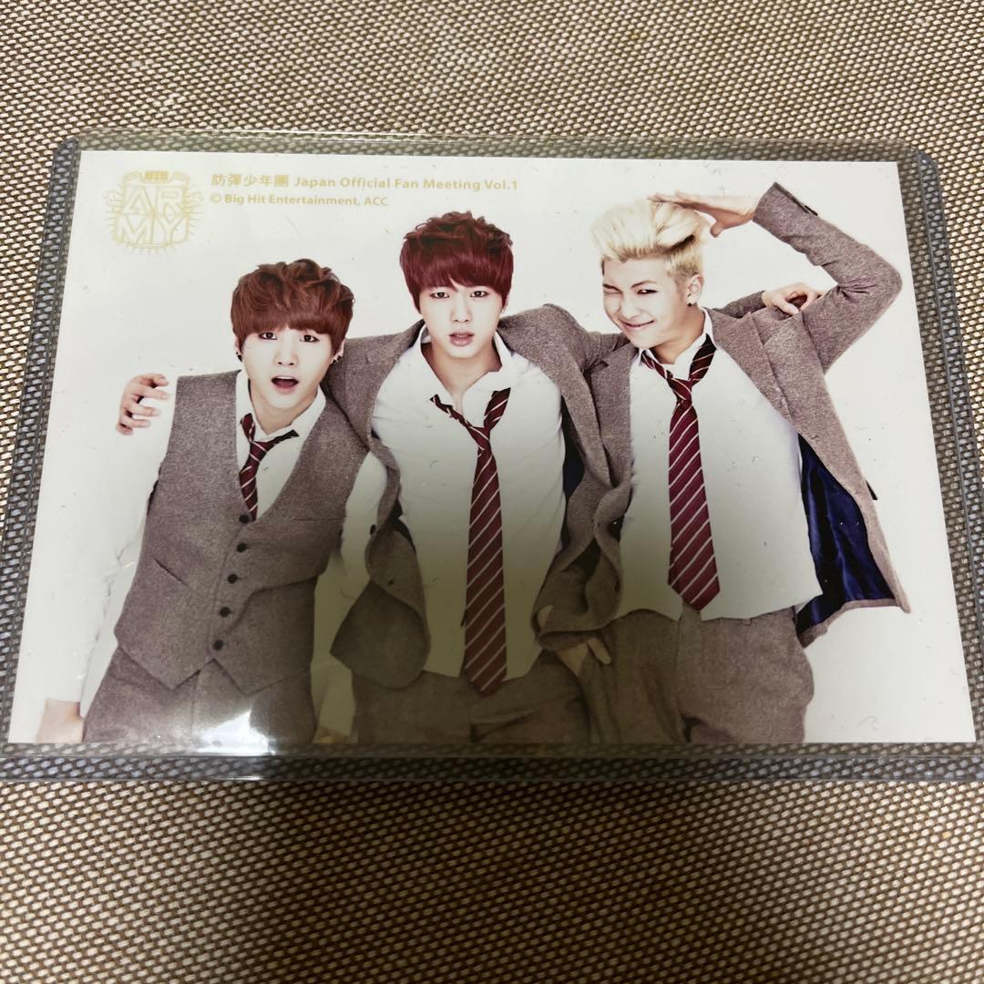 BTS 日本　ファンミーティング　Vol1 ファンミ　生写真　ユンギ　コンプ