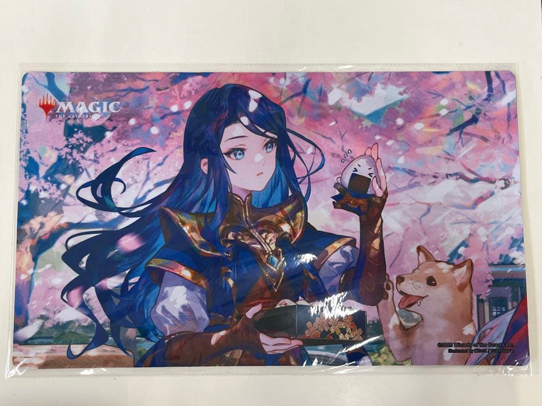 【MTG】未開封 ナーセット プレイマット 放浪皇のお花見