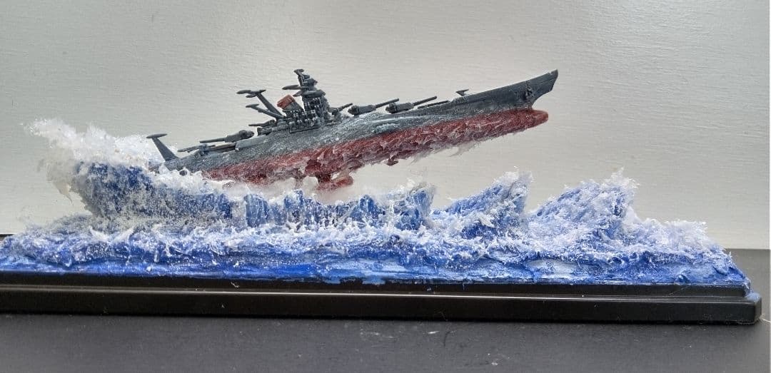 バンダイ.メカコレ.宇宙戦艦ヤマト2202ジオラマ完成品