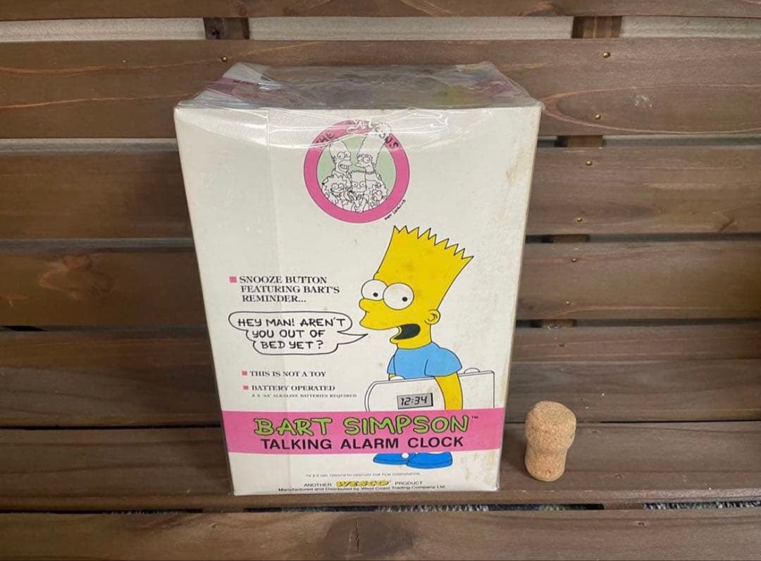 バート・シンプソン 話すアラームクロック