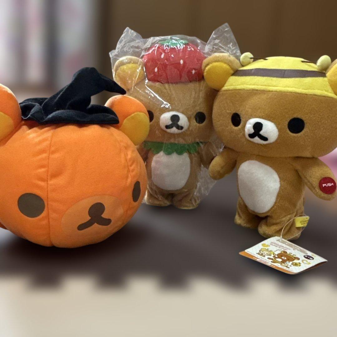 【未使用】リラックマ トコトコぬいぐるみ/クッション　10点セット　まとめ売り