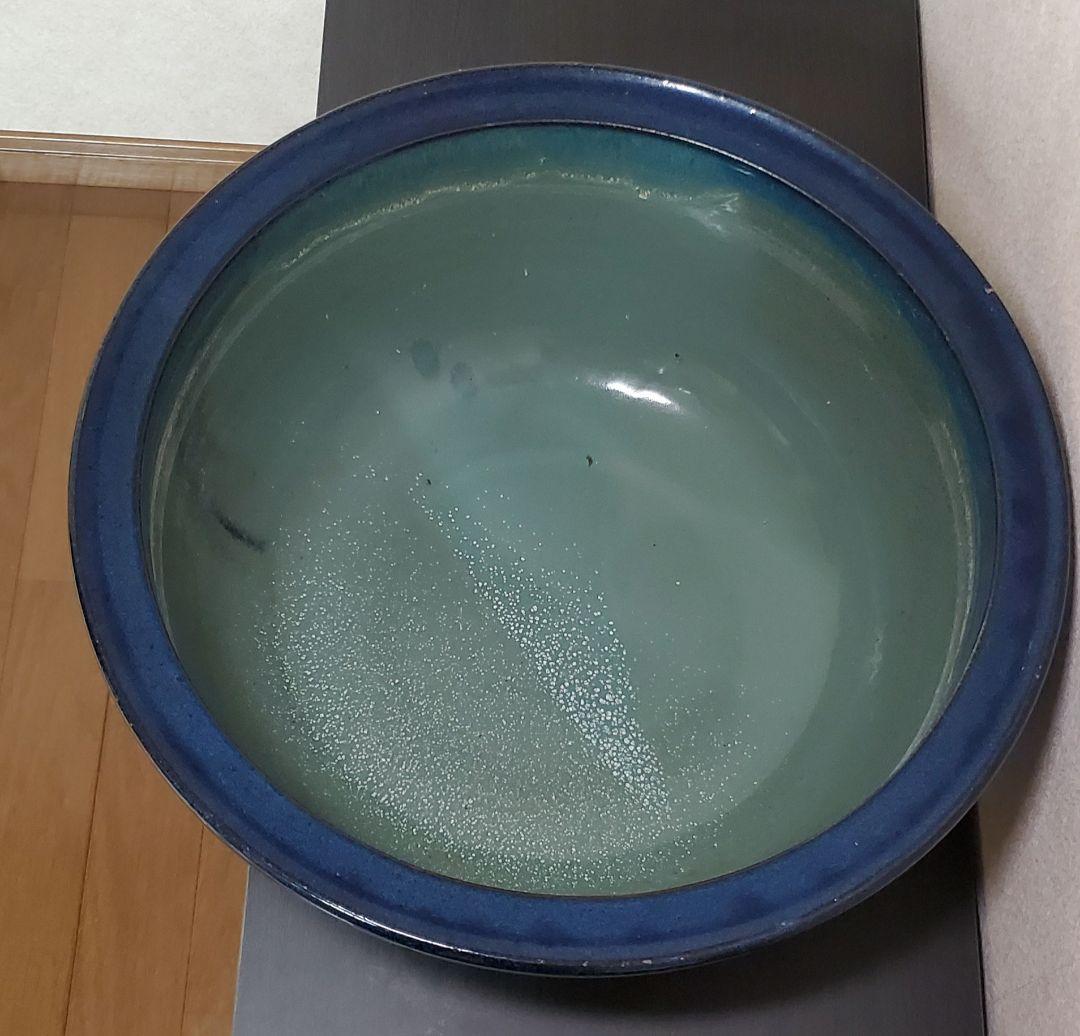 火鉢 金魚鉢 陶器鉢 植木鉢 アンティーク 睡蓮鉢