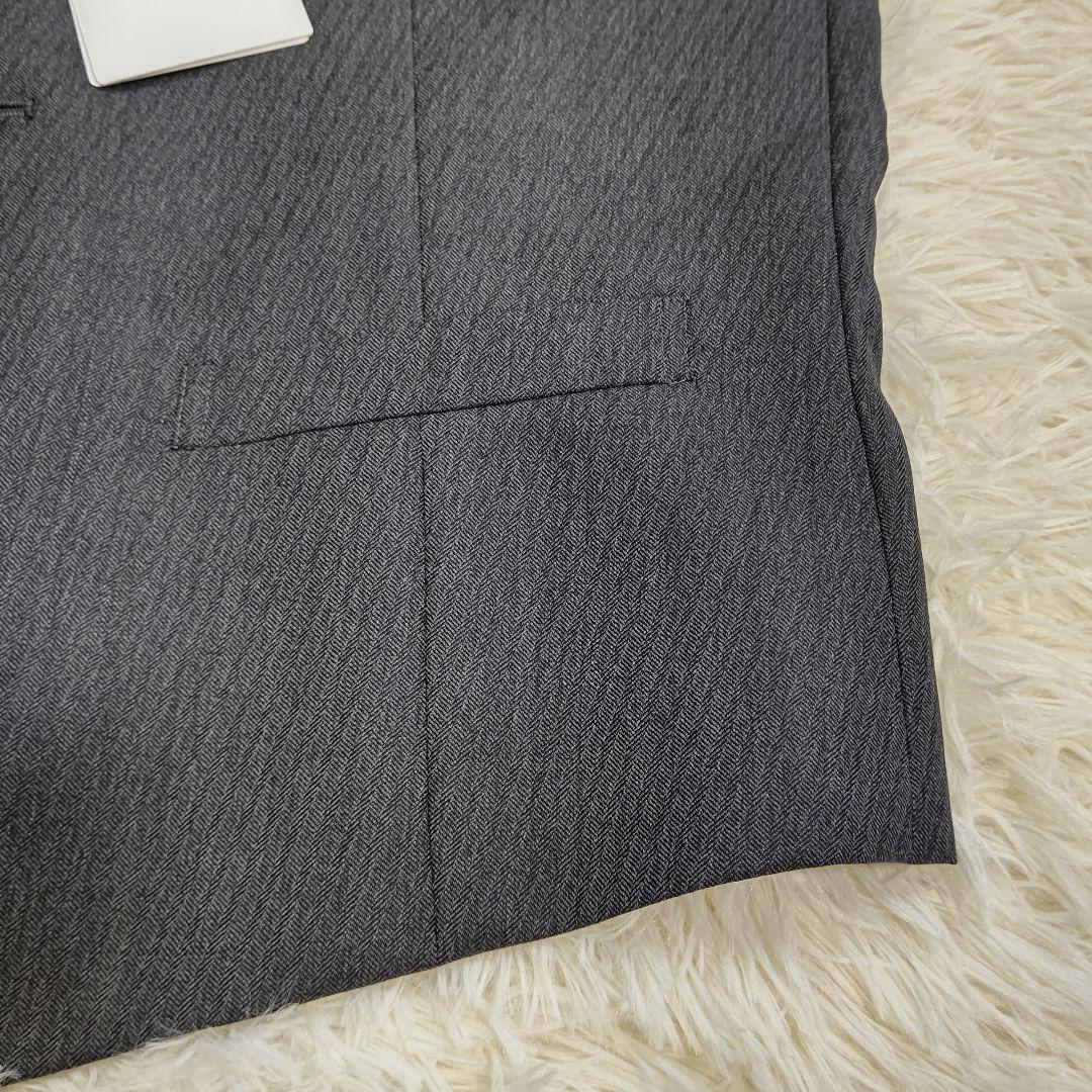 タケオキクチ DORMEUIL スリーピース対応 ベスト L グレー へリンボン