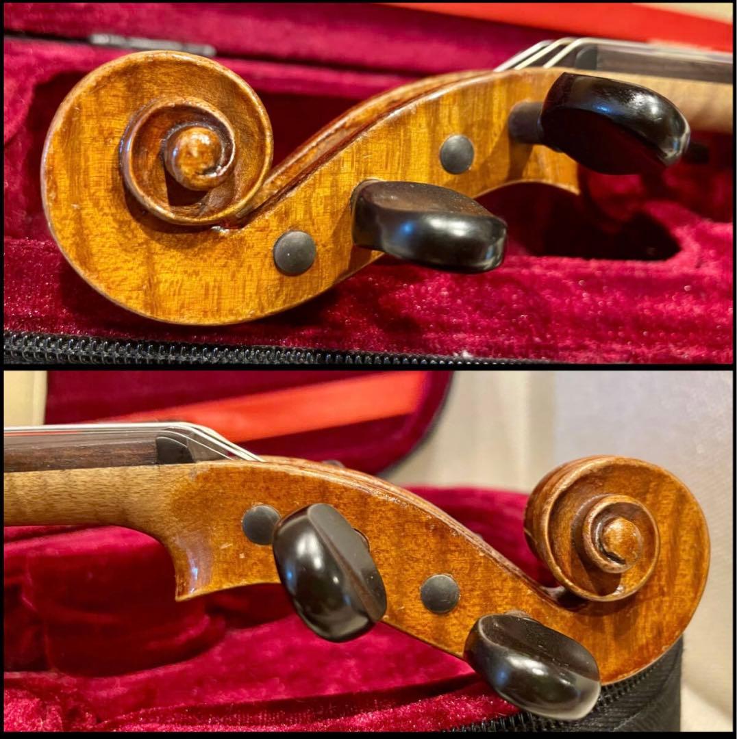 1/2 バイオリン モダン フレンチ 一枚板 フランス 1900年頃