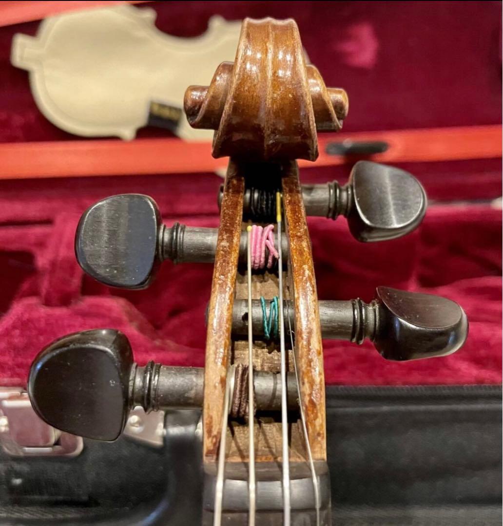 1/2 バイオリン モダン フレンチ 一枚板 フランス 1900年頃