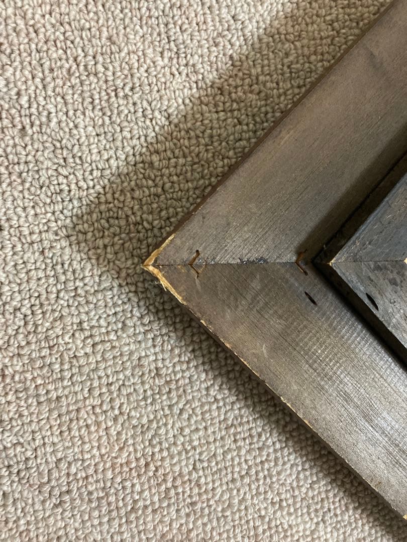 アンティーク 高級額縁 クラシック木製写真額縁 ブラウン