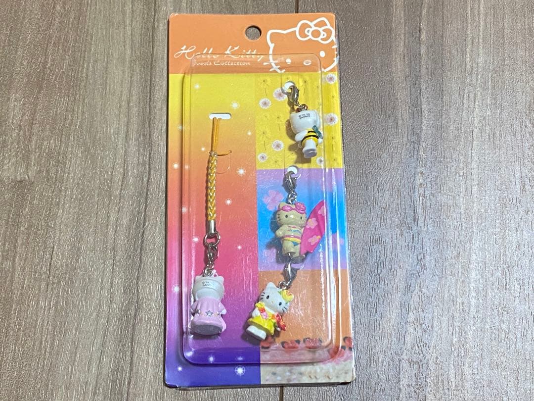 ハローキティ ストラップ 根付 ねつけ KTネツケ4P 7アソート KGC