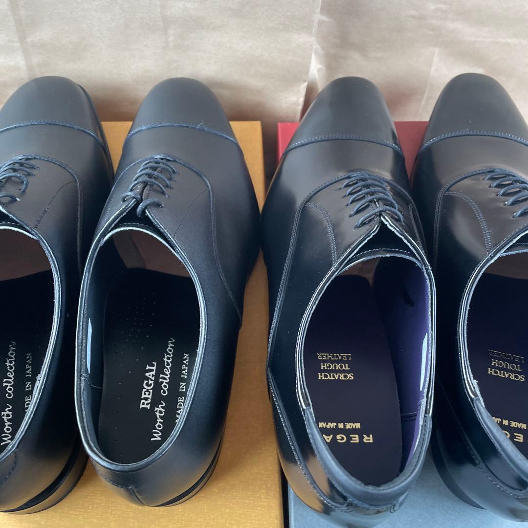 リーガル　V265 31TR ブラック　27CM 2足セット