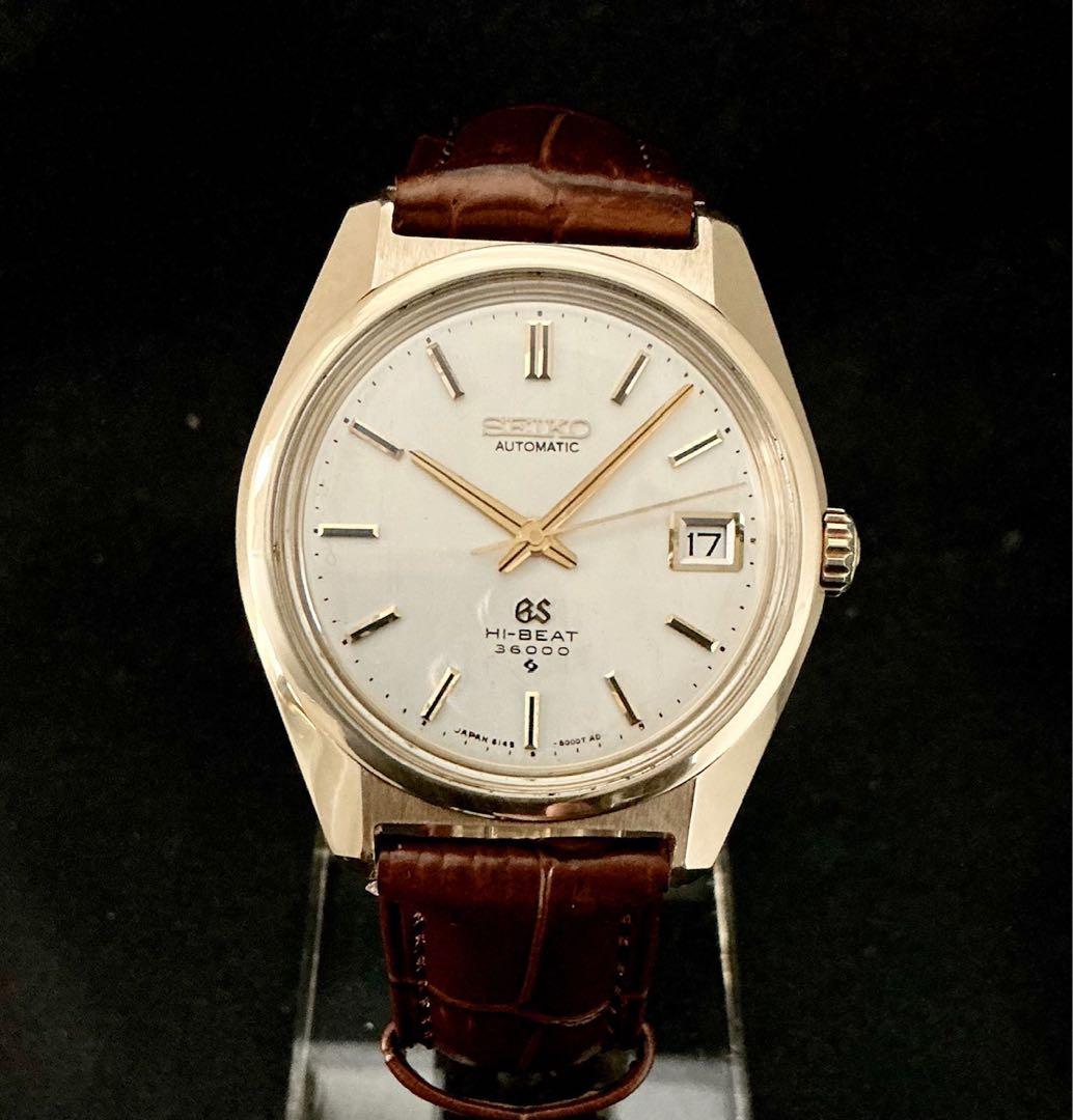 GS グランドセイコー　6145-8000CAPゴールド　OH済傷なし！超美品！