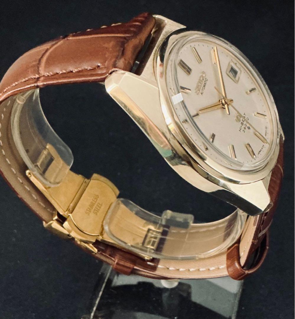 GS グランドセイコー　6145-8000CAPゴールド　OH済傷なし！超美品！