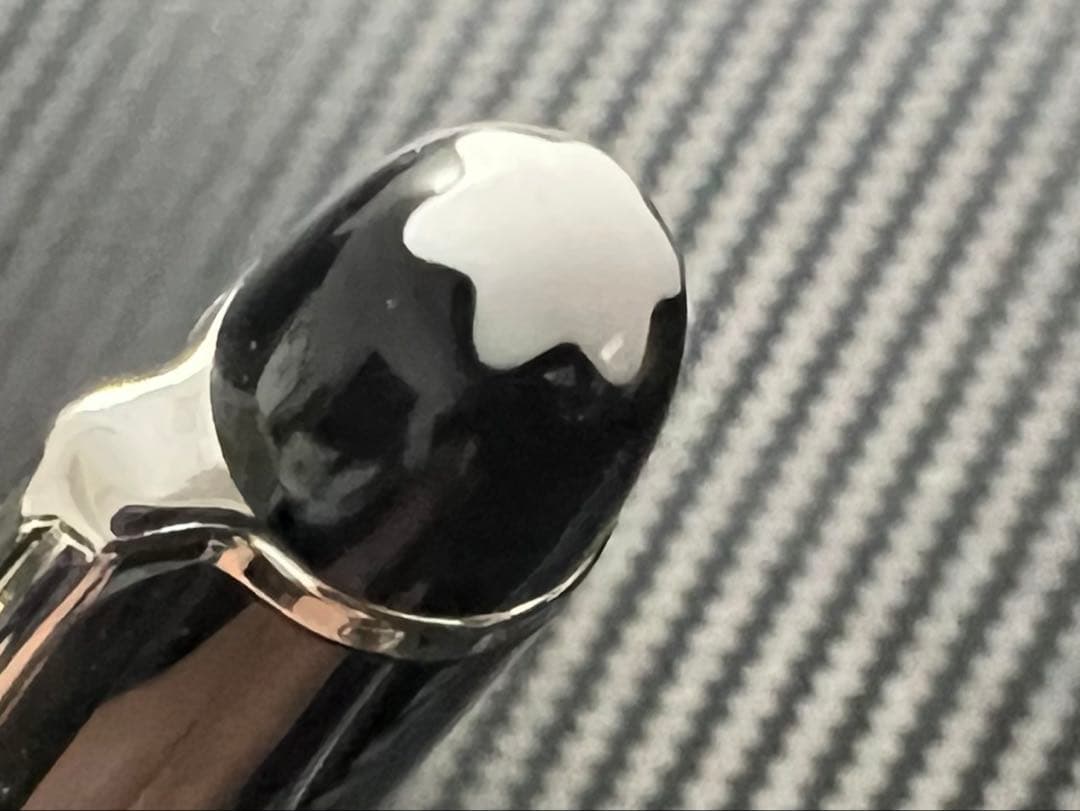 モンブラン 万年筆 P145 プラチナライン F