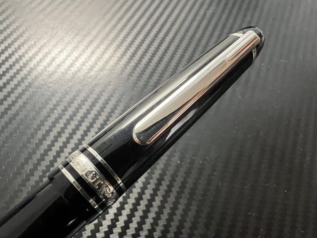 モンブラン 万年筆 P145 プラチナライン F