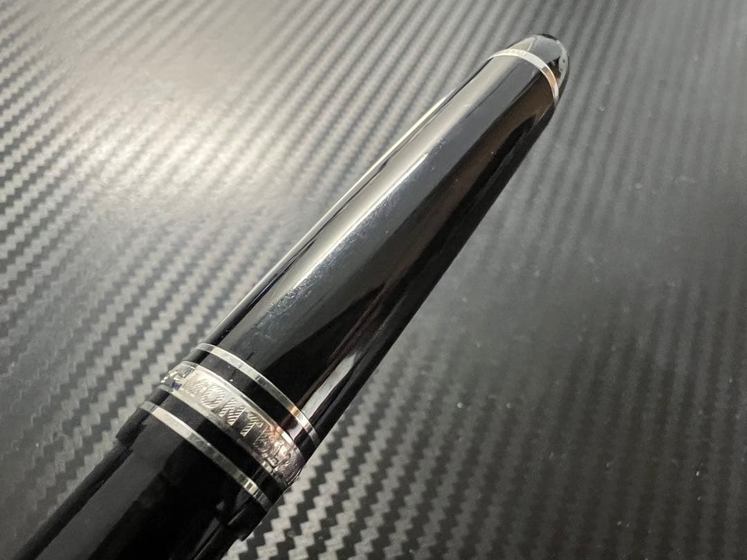 モンブラン 万年筆 P145 プラチナライン F