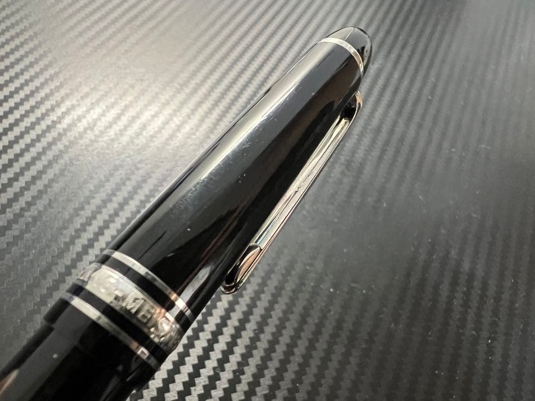 モンブラン 万年筆 P145 プラチナライン F