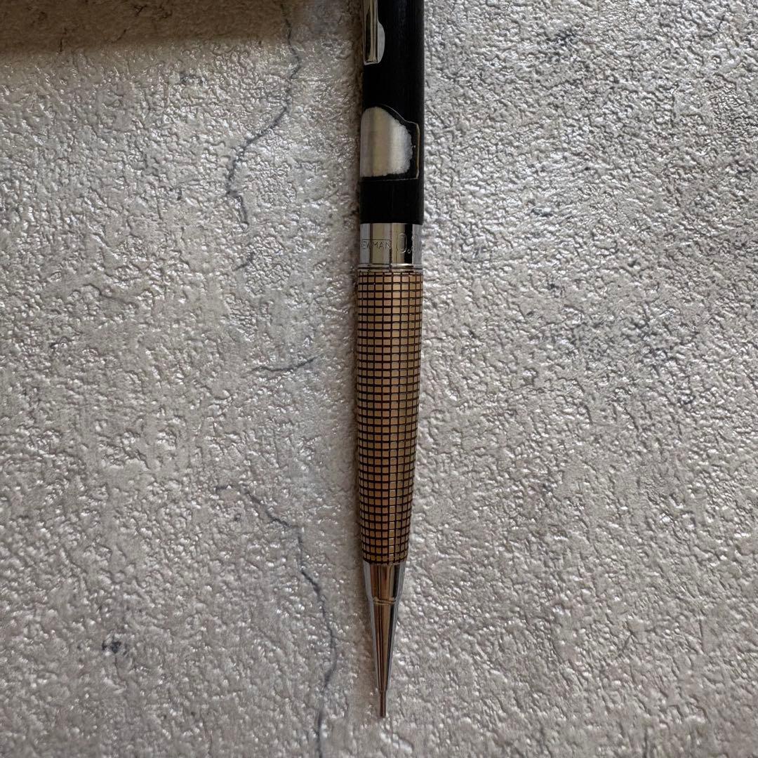 【レア】ニューマン NEWMAN 木目調 0.3mm シャープペンシル 廃番廃盤