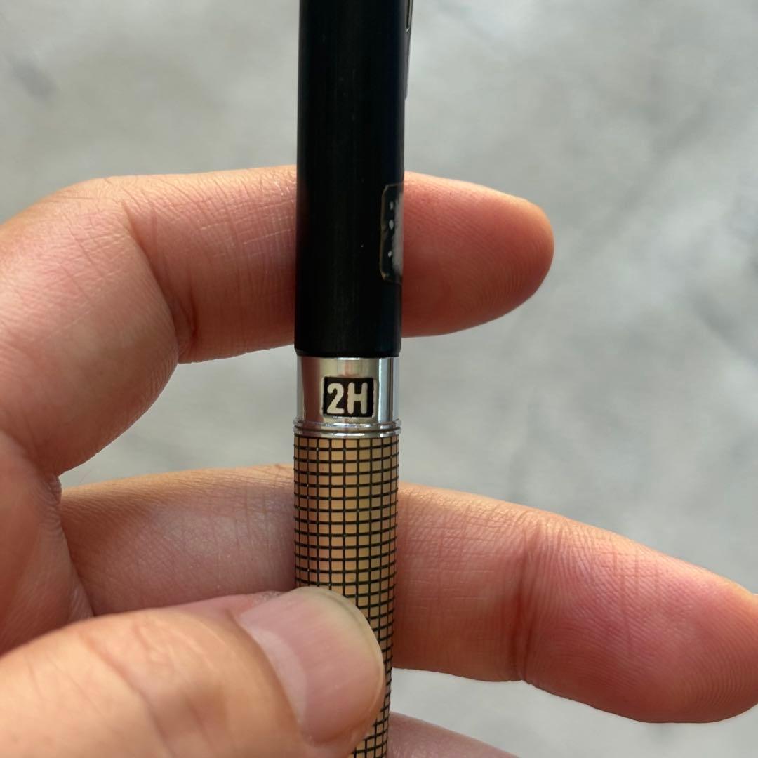 【レア】ニューマン NEWMAN 木目調 0.3mm シャープペンシル 廃番廃盤