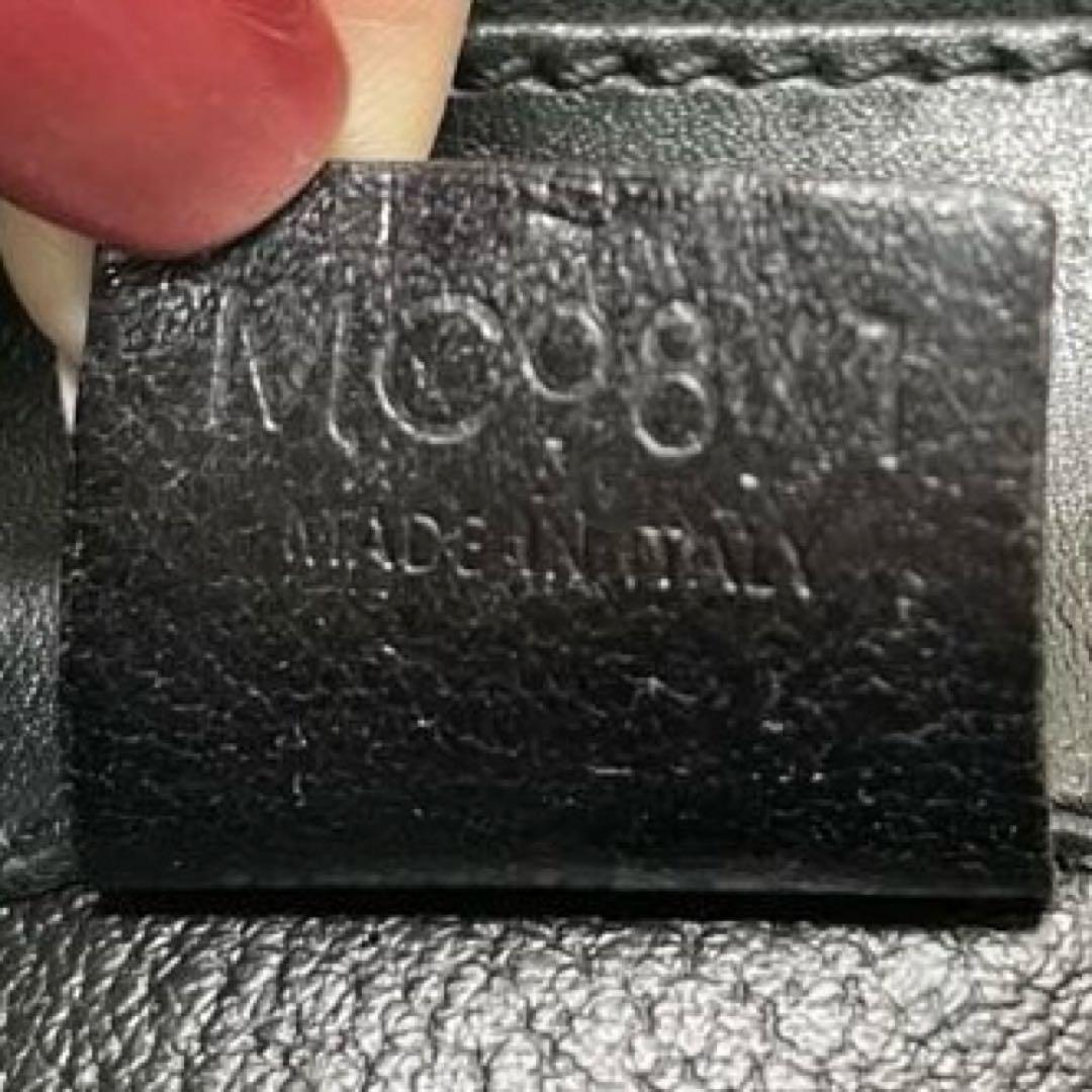 CELINE 黒マカダム ショルダーバッグ ワンショルダー サークルロゴ