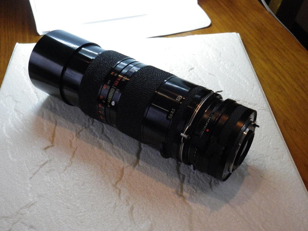 タムロンズームマクロ1:4.5 f:85~210mm + コムラ テルモア95Ⅱ
