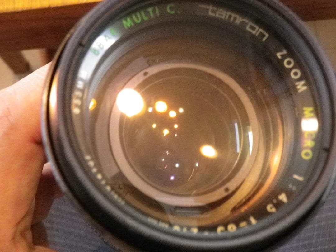 タムロンズームマクロ1:4.5 f:85~210mm + コムラ テルモア95Ⅱ