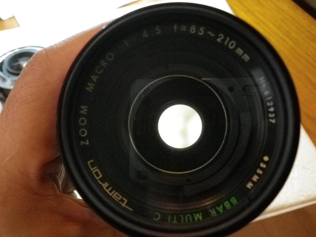 タムロンズームマクロ1:4.5 f:85~210mm + コムラ テルモア95Ⅱ