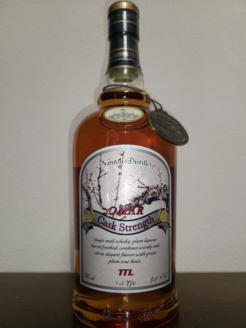 【旧ボトル】オマー プラムリキュールカスクフィニッシュ カスクストレングス