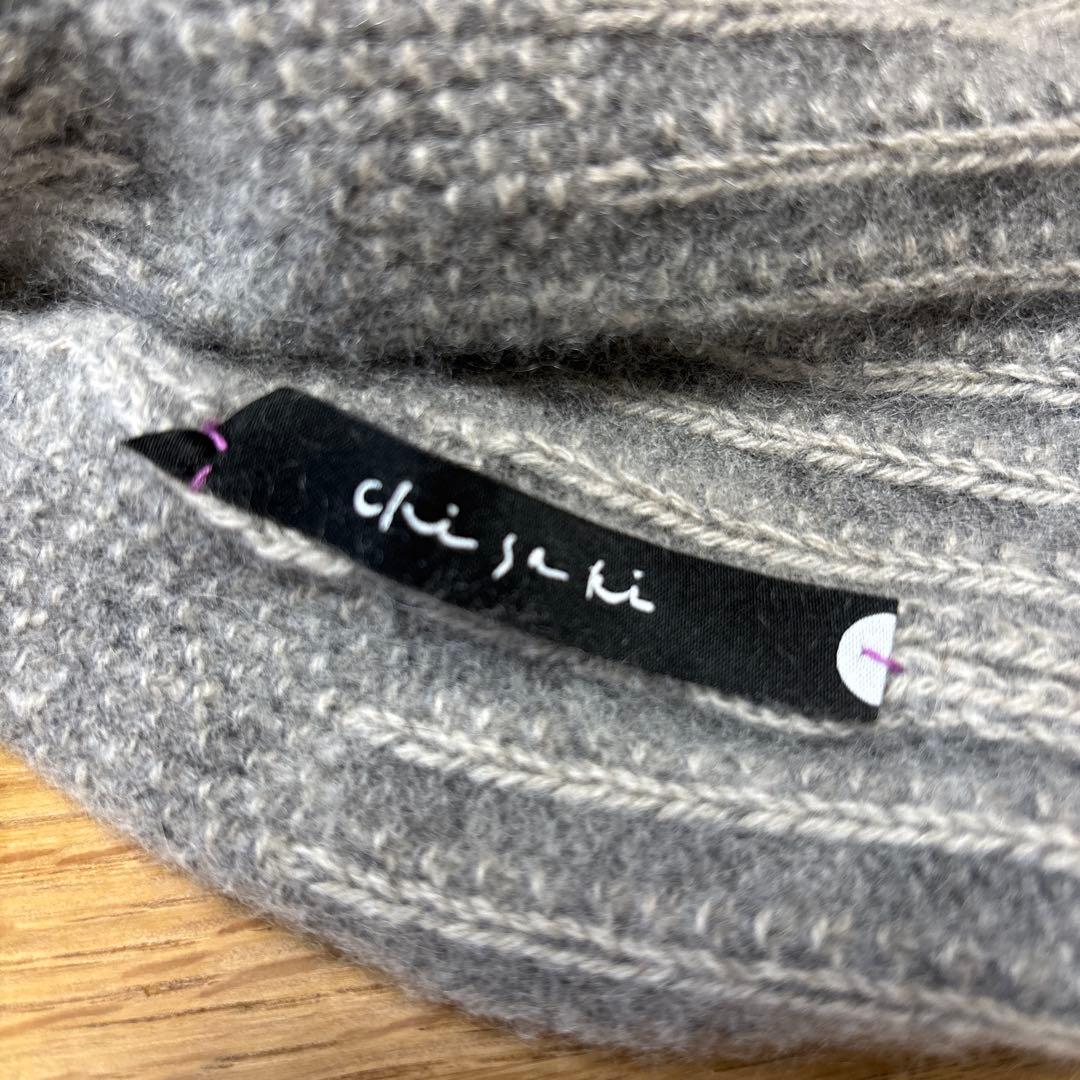 最終価格chisaki チサキ eiki カシミアセーブル