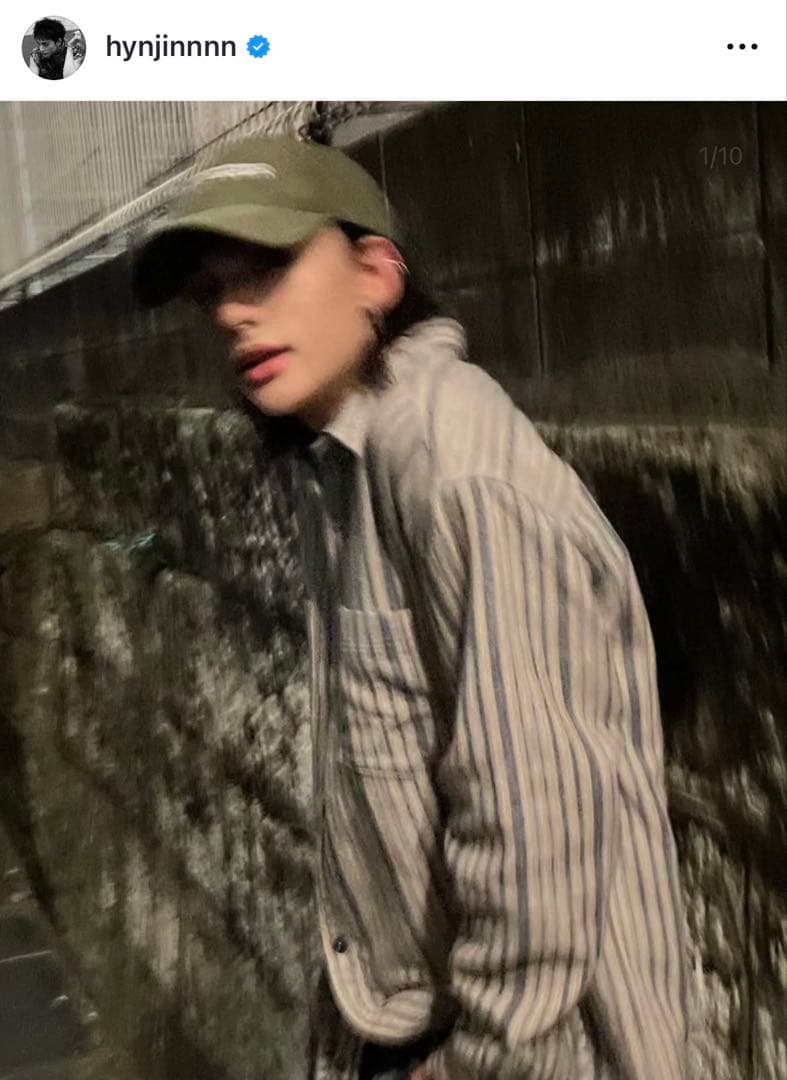 スキズ ヒョンジン着用  キャップ